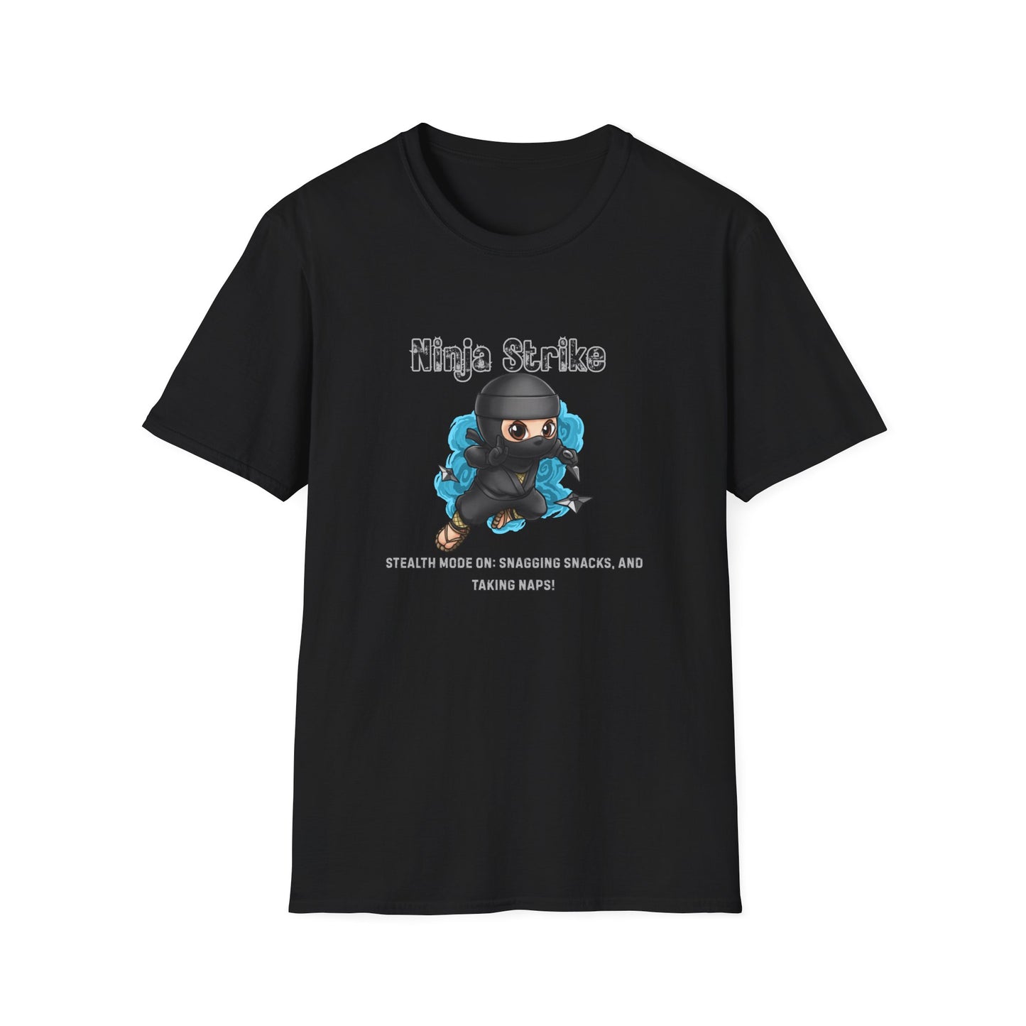 Ninja Strike Unisex Heavy Cotton Tee - Fun Graphic Tee for Kids & Adults