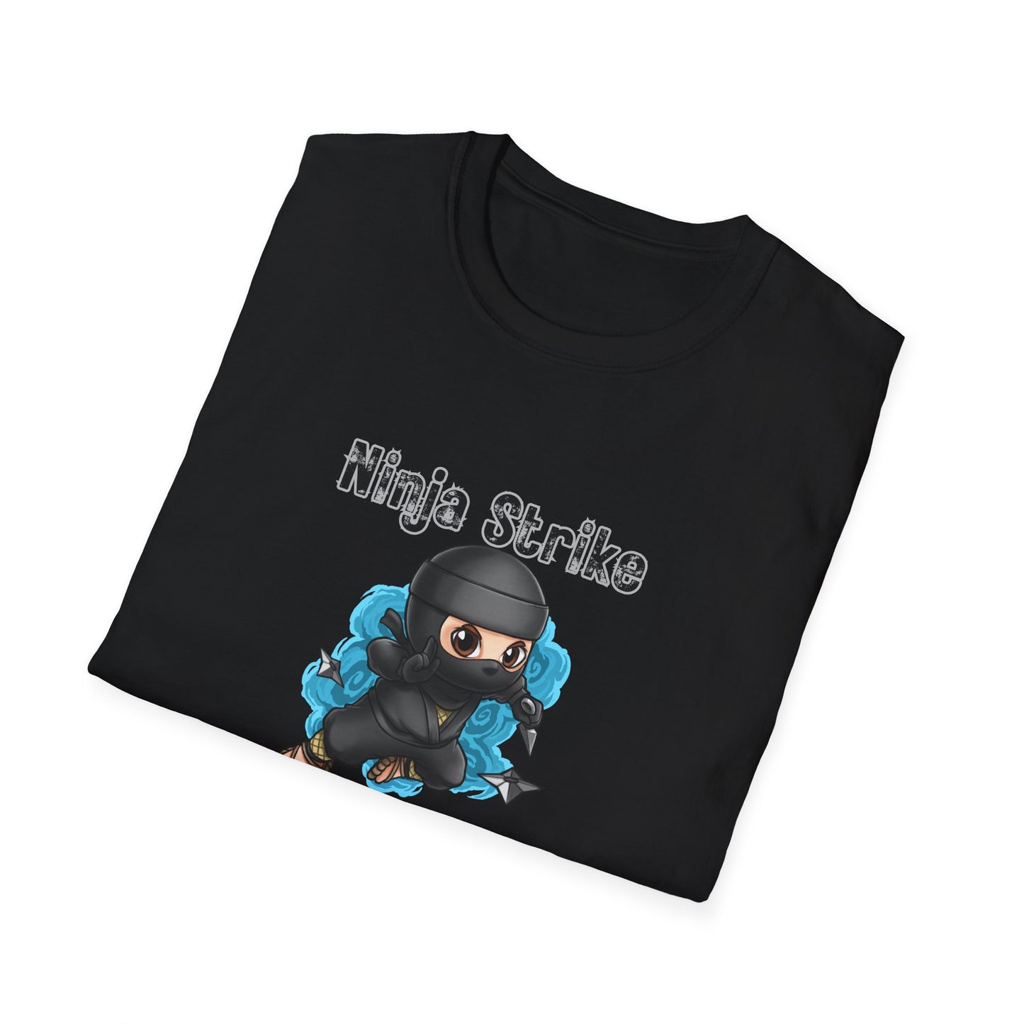 Ninja Strike Unisex Heavy Cotton Tee - Fun Graphic Tee for Kids & Adults