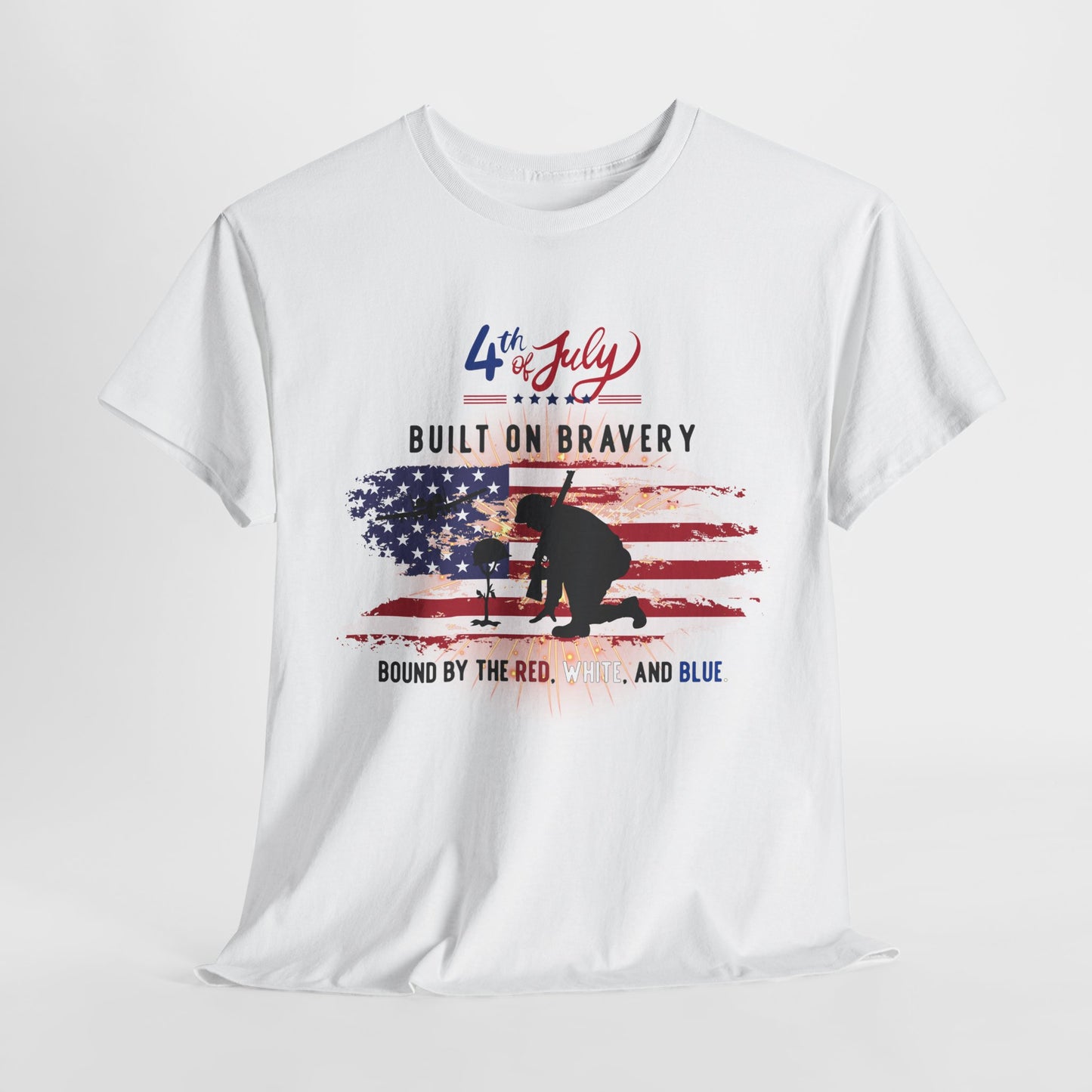 Patriotic Graphic Tee, 4th of July T-Shirt, American Flag Shirt, Casual Summer Wear, Independence Day Outfit