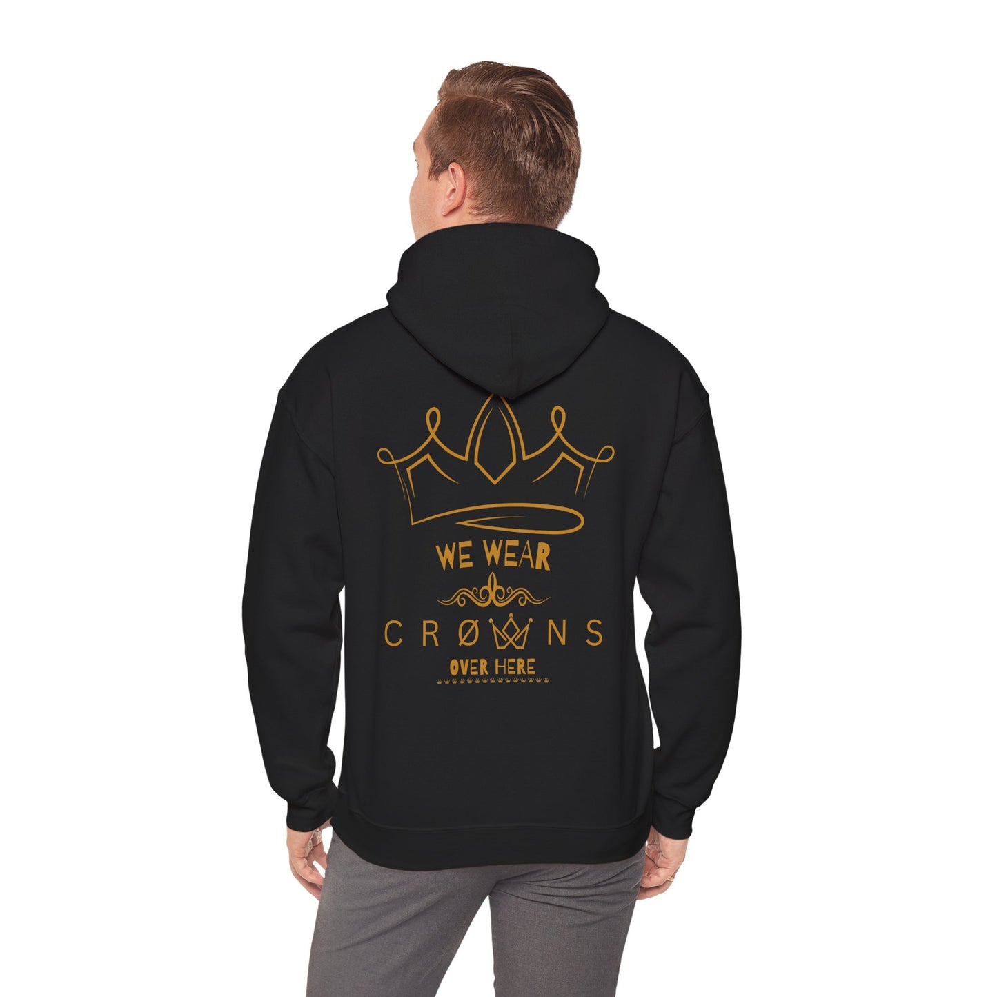 Crown Oversized Hoodie Unisex Sweatshirt Perfect for Birthdays Casual Outings or Everyday Comfort Funny Gift