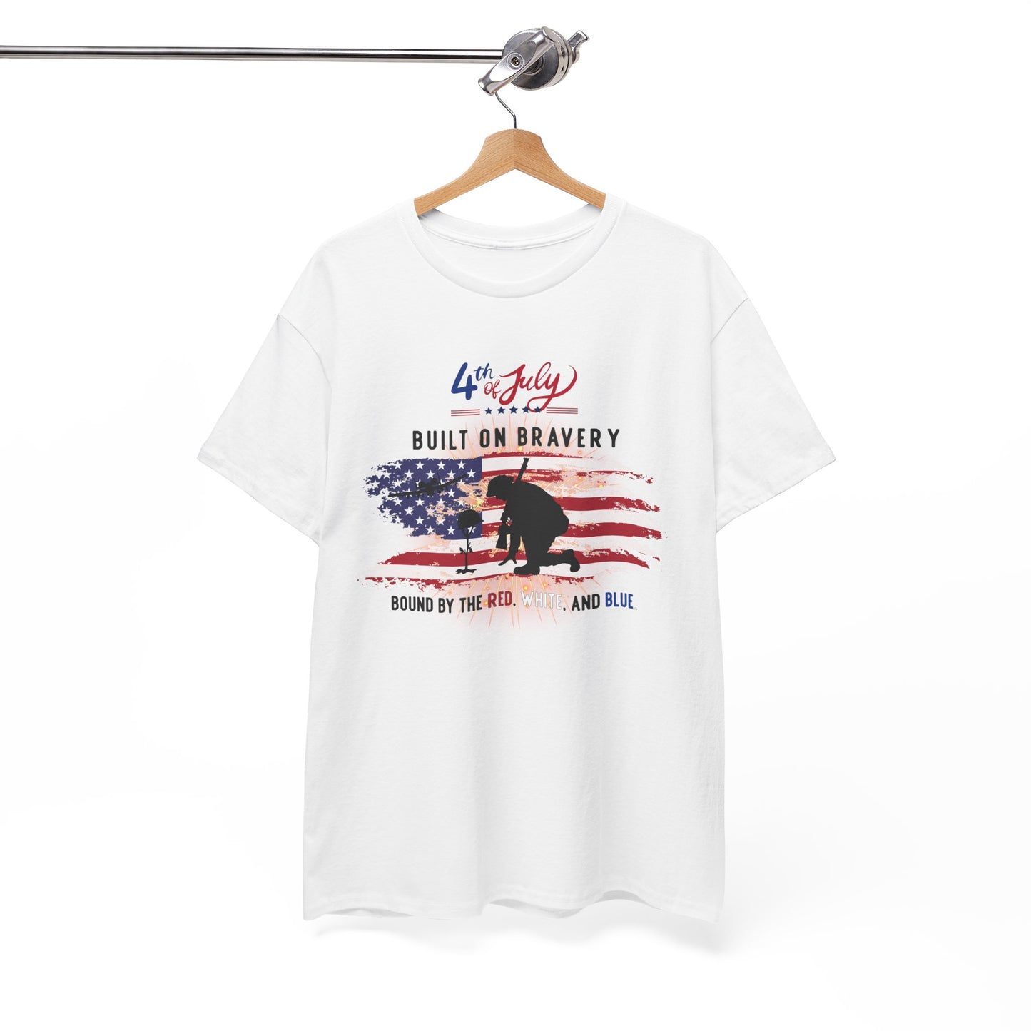 Patriotic Graphic Tee, 4th of July T-Shirt, American Flag Shirt, Casual Summer Wear, Independence Day Outfit