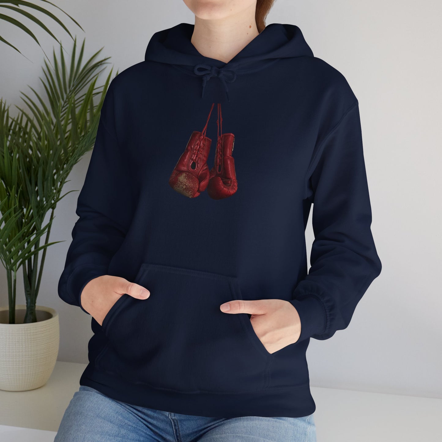 Hooded Sweatshirt - Boxing Workout 'Pray with Me Don't Play with Me'