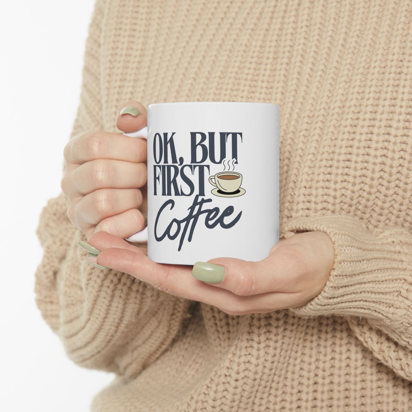 Ceramic Coffee Mug for Home or Office, Funny Gift, 11oz 15oz Cup