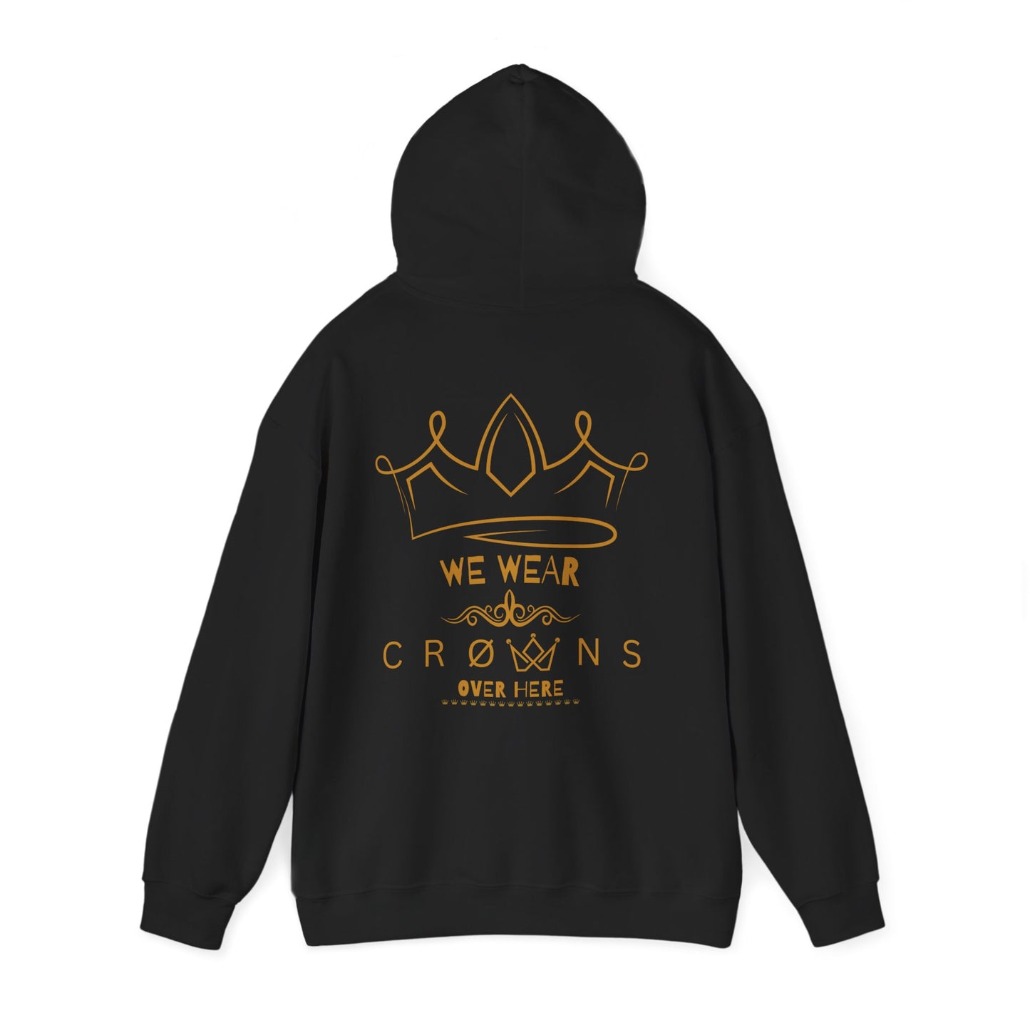 Crown Oversized Hoodie Unisex Sweatshirt Perfect for Birthdays Casual Outings or Everyday Comfort Funny Gift