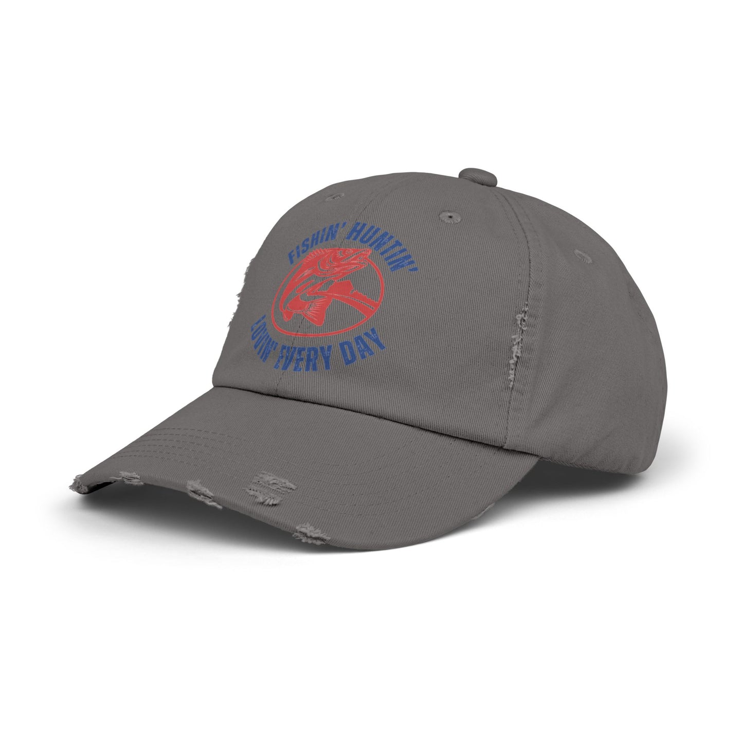 Cap with Fishin Huntin Lovin Everyday Design - Unisex