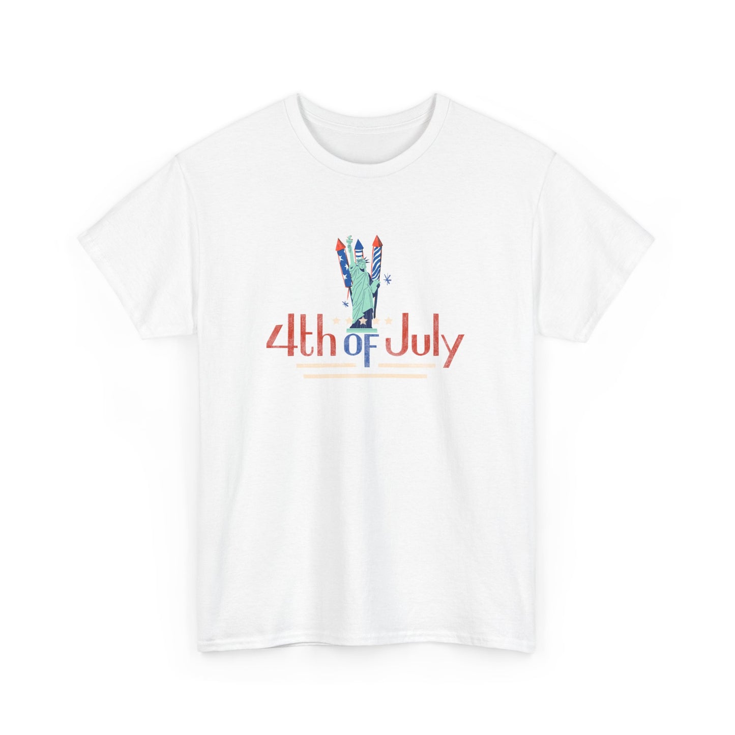 Independence Day - Unisex Heavy Cotton Tee for July 4th Celebration