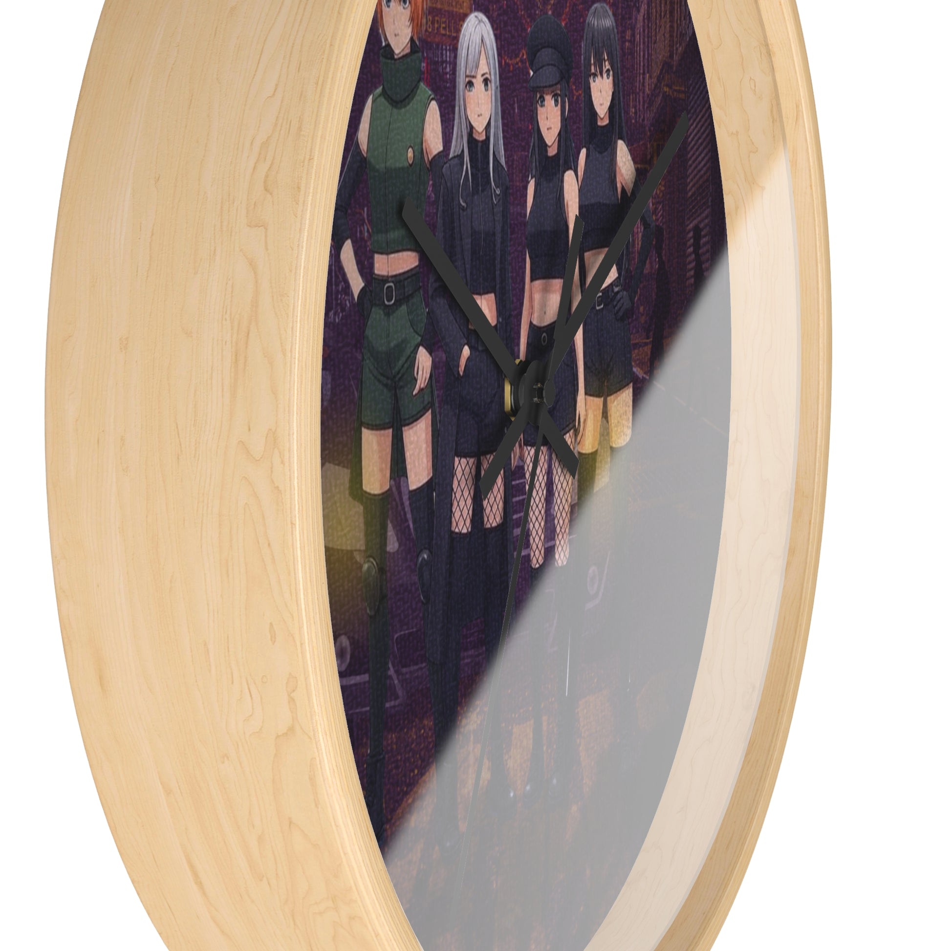 Anime-Inspired Wall Clock: Home Decor for Fans & Geeky Enthusiasts
