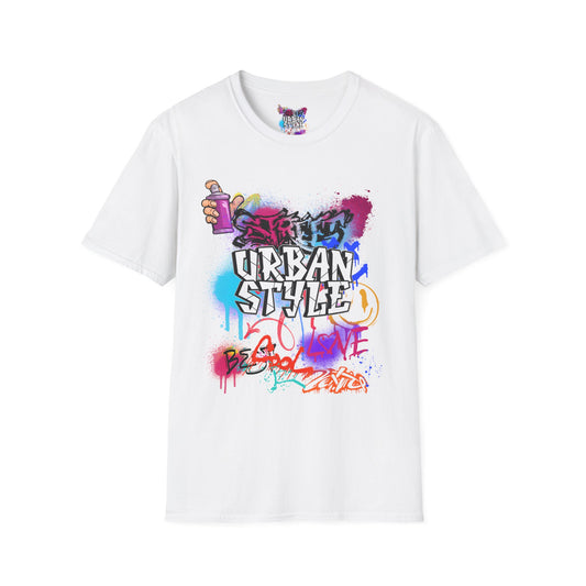 Urban Style Graphic Tee for Trendsetters | Vibrant Streetwear T-Shirt, Summer Fashion, Gift for Creative Souls, Festival Wear
