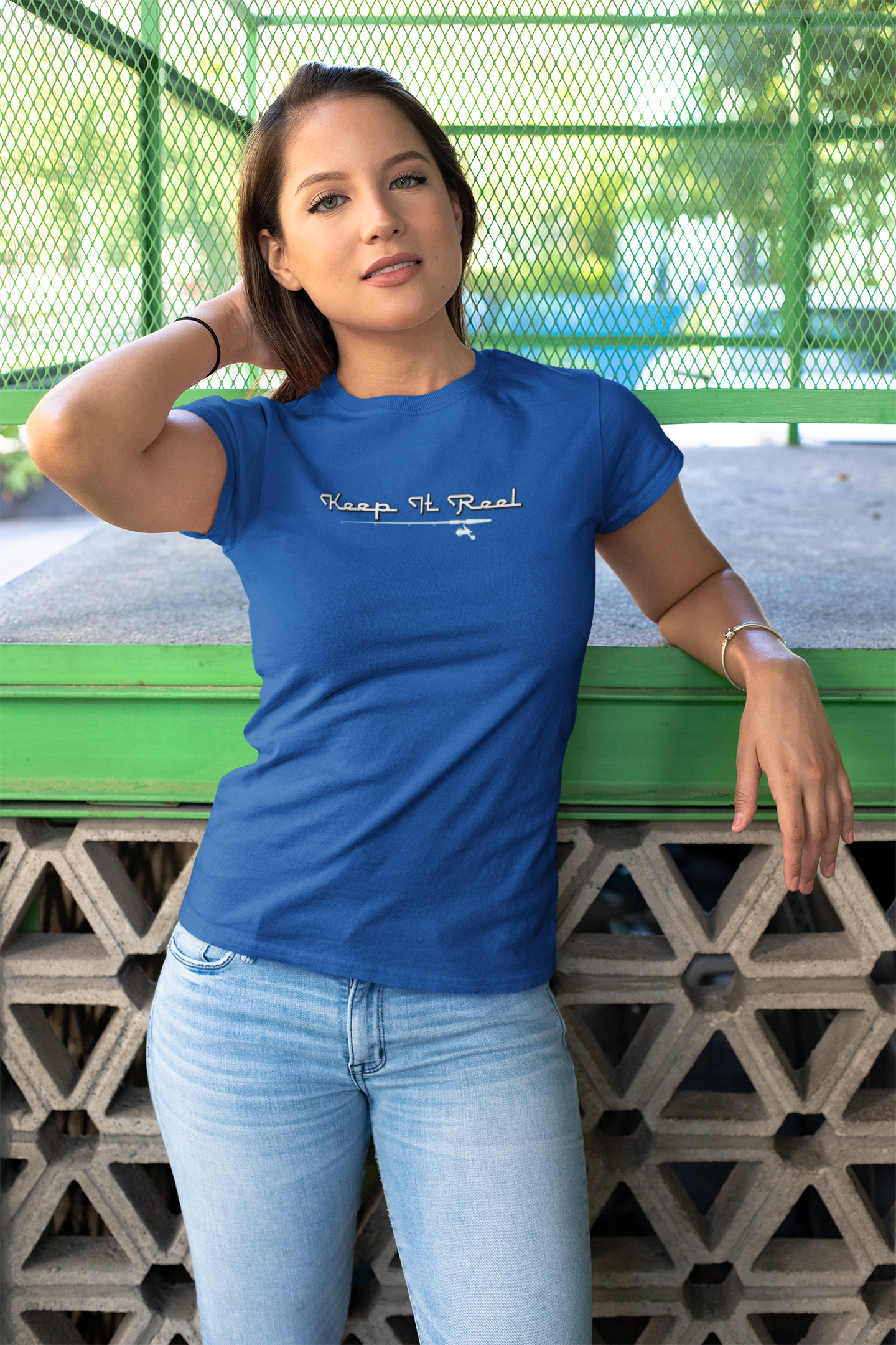 Fun Fishing Unisex Tee Keep It Reel Outdoors Fishing Rod Shirt