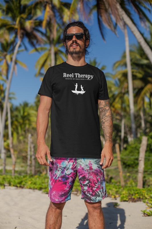 Fishing Therapy Unisex Tee