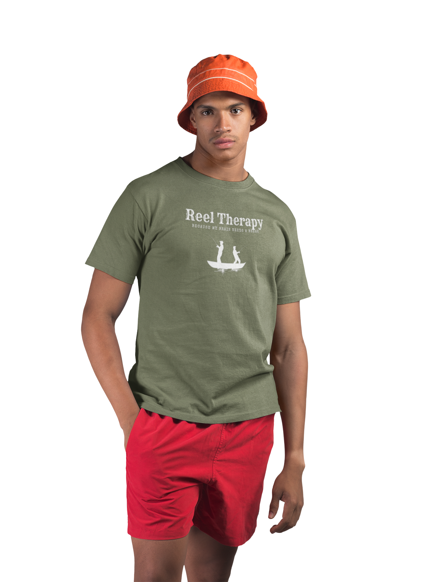Fishing Therapy Unisex Tee