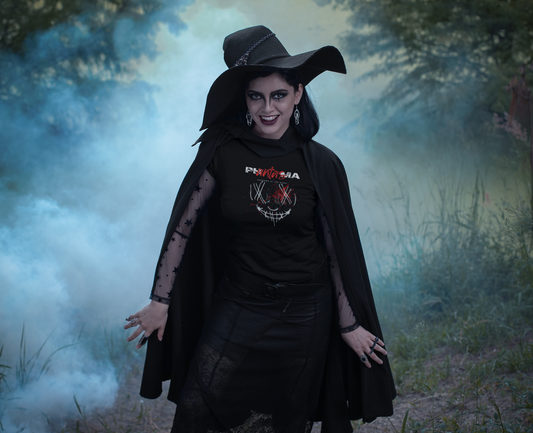 Krazie Paranormal Phantasma | Unisex Heavy Cotton Shirt for Music Festivals, Urban Style, Casual Outfits, Halloween, Gifts