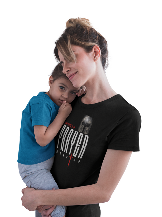 Prayer Warrior Tee - Christian Faith Apparel