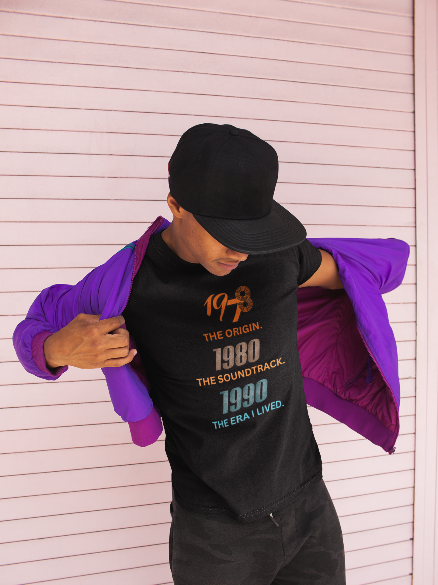 Retro Era Timeline Unisex T-Shirt 70s 80s 90s Nostalgia Shirt