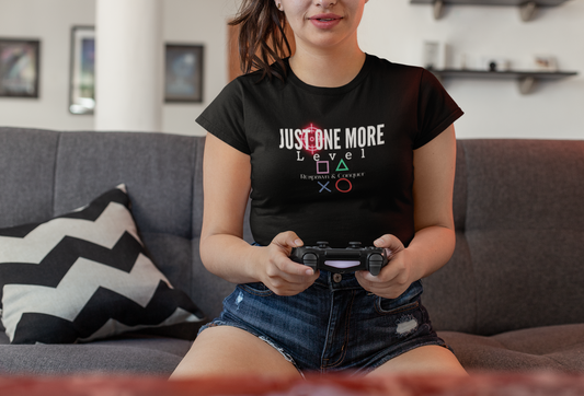 Gamer Tee - Just One More Level Respawn & Conquer Shirt