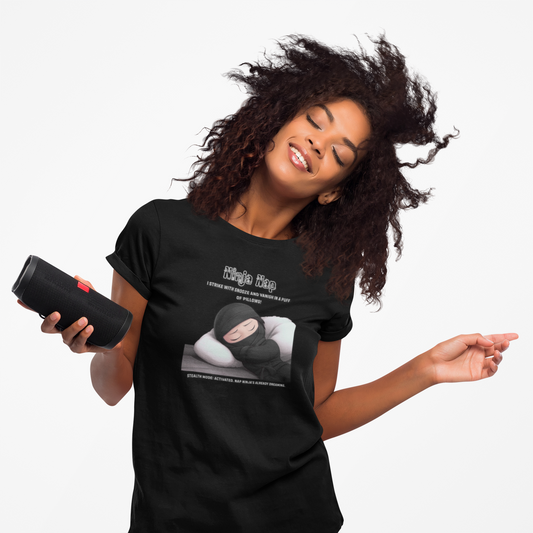 Ninja Nap Tee - I Strike with Snooze and Vanish in a Puff of Pillows!