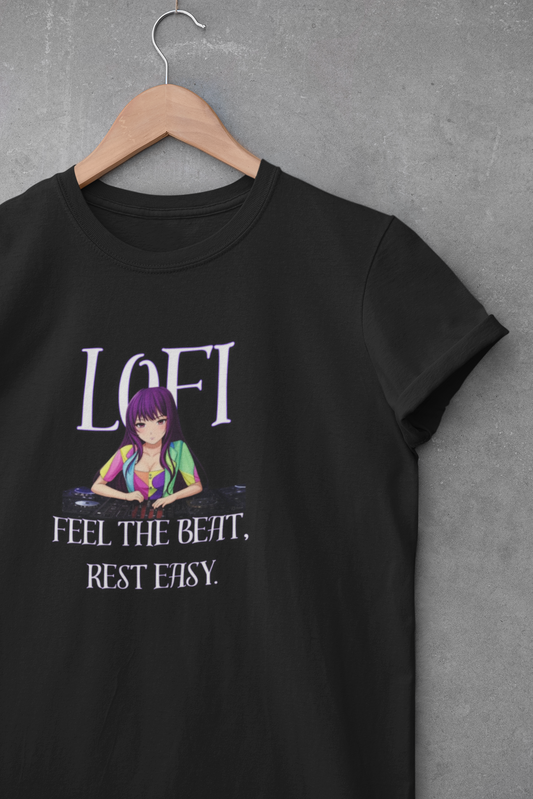 LoFi DJ Dreamer Tee – Beat the Stress, Embrace the Rest