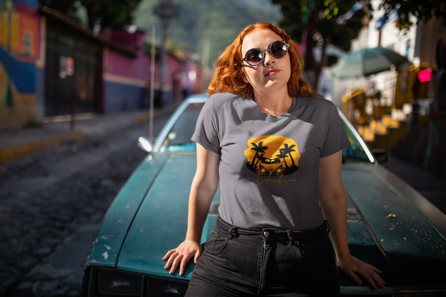 Sunset Cali Vibes Unisex Tee