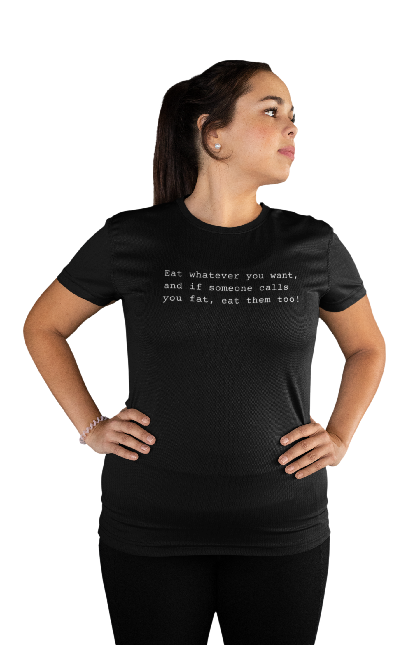 Unisex Heavy Cotton Tee - 'Eat Whatever You Want' Statement Shirt, Funny Graphic Tee, Casual Wear, Gift for Food Lovers, Birthday, [...]