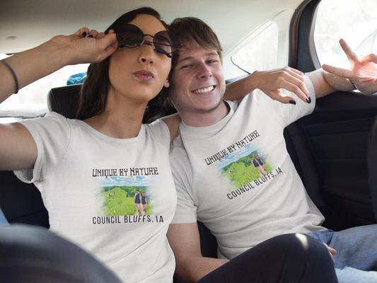 Iowan Nature Scenic Unisex T-Shirt - Unique by Nature - Council Bluffs