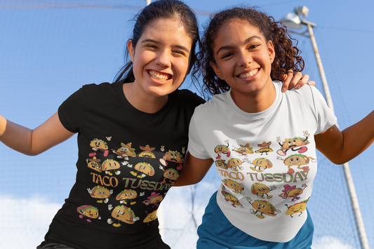 Taco Tuesday T-Shirt | Fun Unisex Tee for Taco Lovers | Great for Parties, Casual Wear, Foodies, Gifts, Celebrations