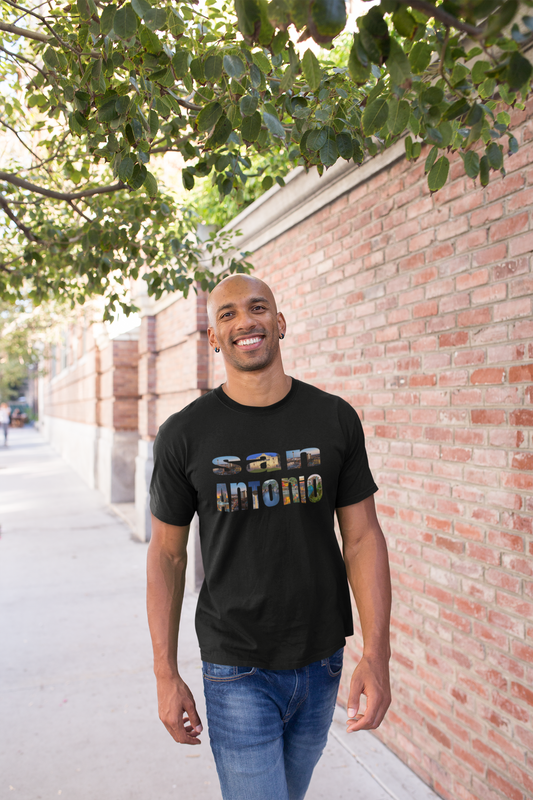 San Antonio Graphic Unisex T-Shirt, Travel Souvenir Tee, City Pride Shirt, Vacation Apparel, Gift for Texas Lovers
