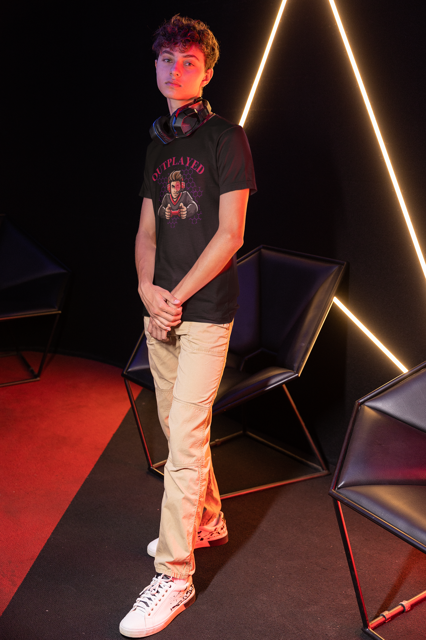 Gaming Vibes Unisex T-Shirt - Outplayed Design