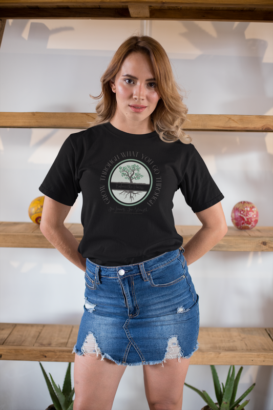 Motivational Unisex T-Shirt Embrace the Process and Grow Through What You Go Through