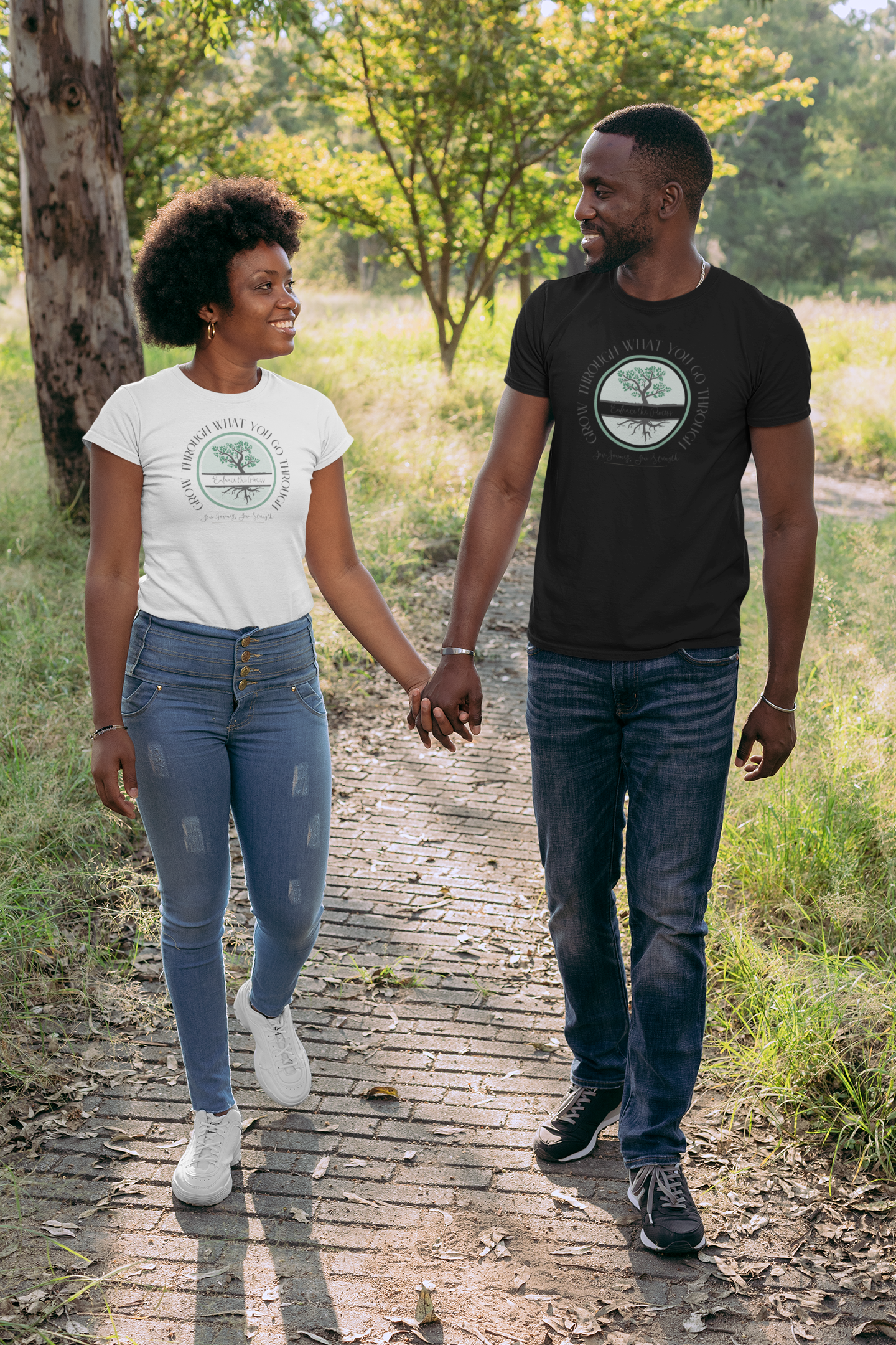 Motivational Unisex T-Shirt Embrace the Process and Grow Through What You Go Through