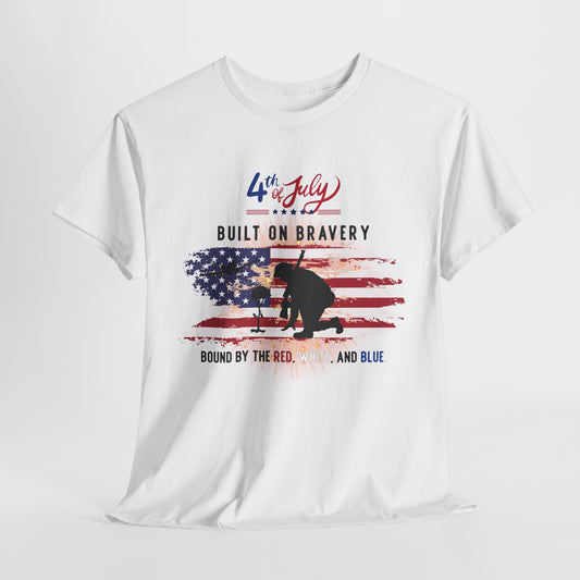 Patriotic Graphic Tee, 4th of July T-Shirt, American Flag Shirt, Casual Summer Wear, Independence Day Outfit