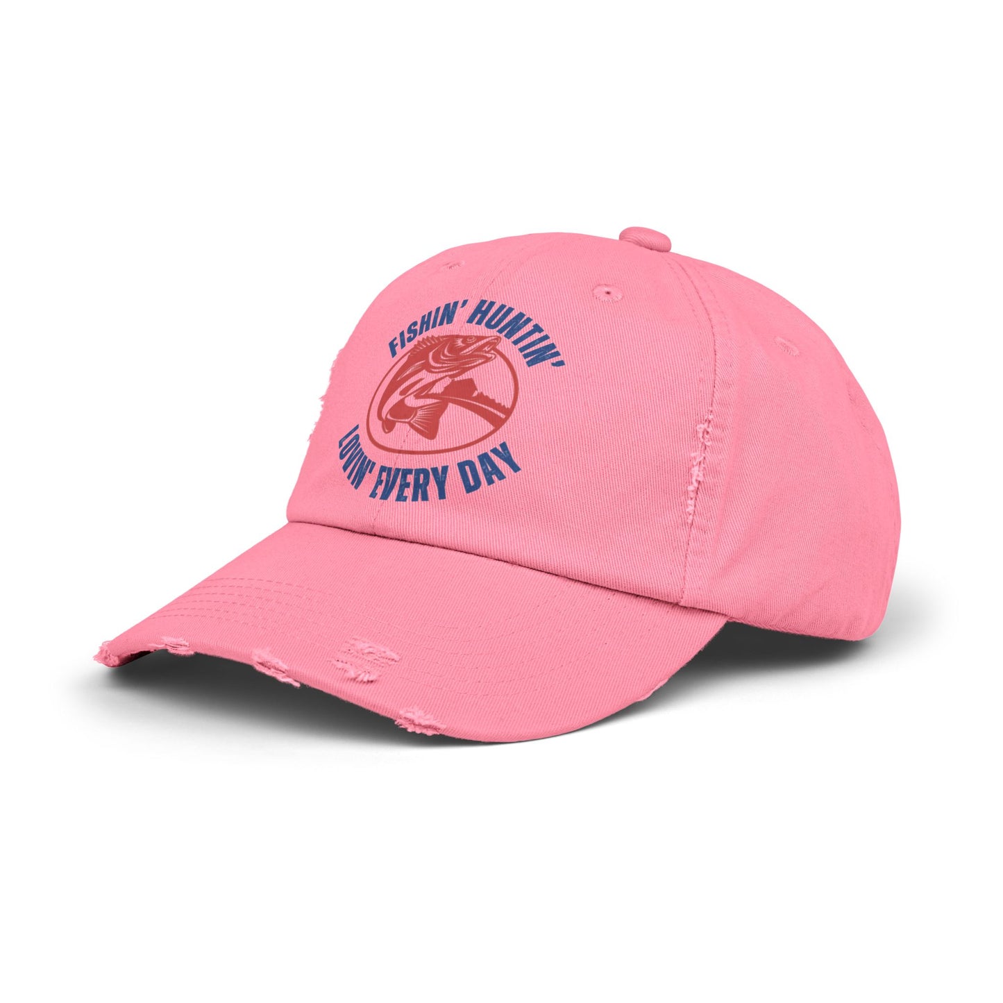 Cap with Fishin Huntin Lovin Everyday Design - Unisex