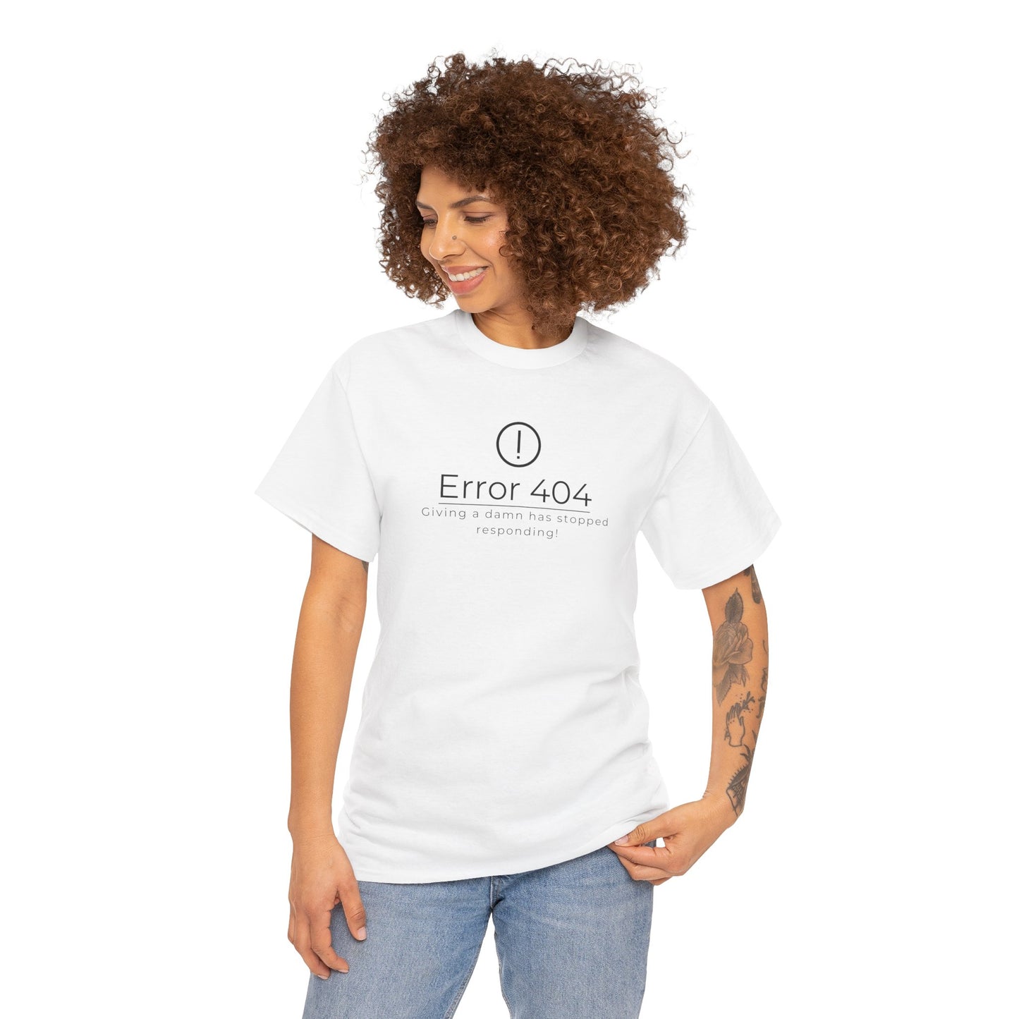 Error 404 Graphic Tee, Unisex Cotton T-Shirt, Funny Graphic Tee, Trendy Casual Apparel, Gift for Tech Lovers, Humor Wear, Unique [...]