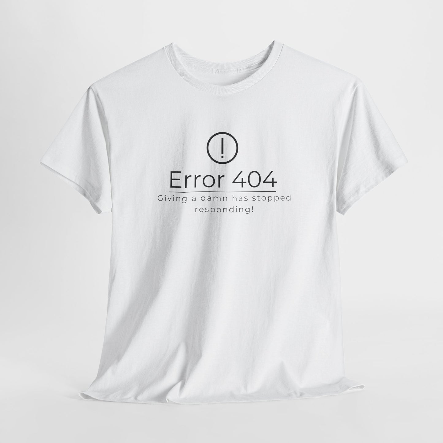 Error 404 Graphic Tee, Unisex Cotton T-Shirt, Funny Graphic Tee, Trendy Casual Apparel, Gift for Tech Lovers, Humor Wear, Unique [...]